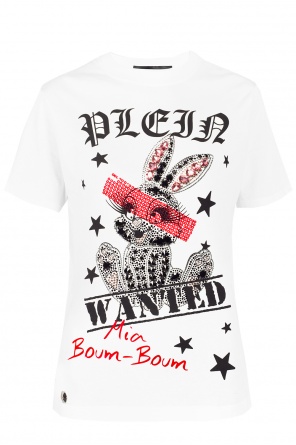 T-shirt wysadzany kamieniami, zdjęcie 1 T-shirt wysadzany kamieniami od Philipp Plein